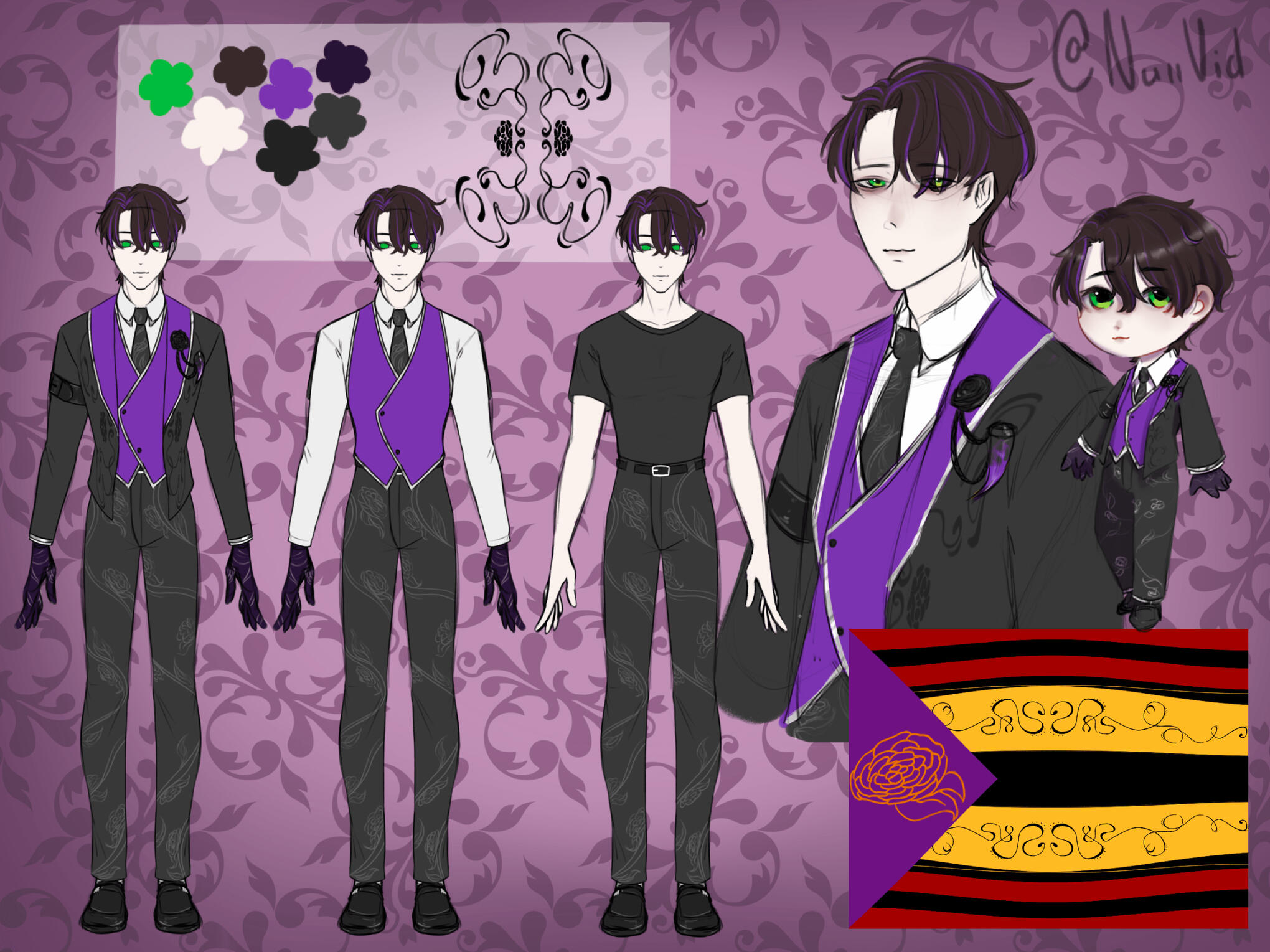 Original OC Reference Click to View NullVid's Twitter/X account