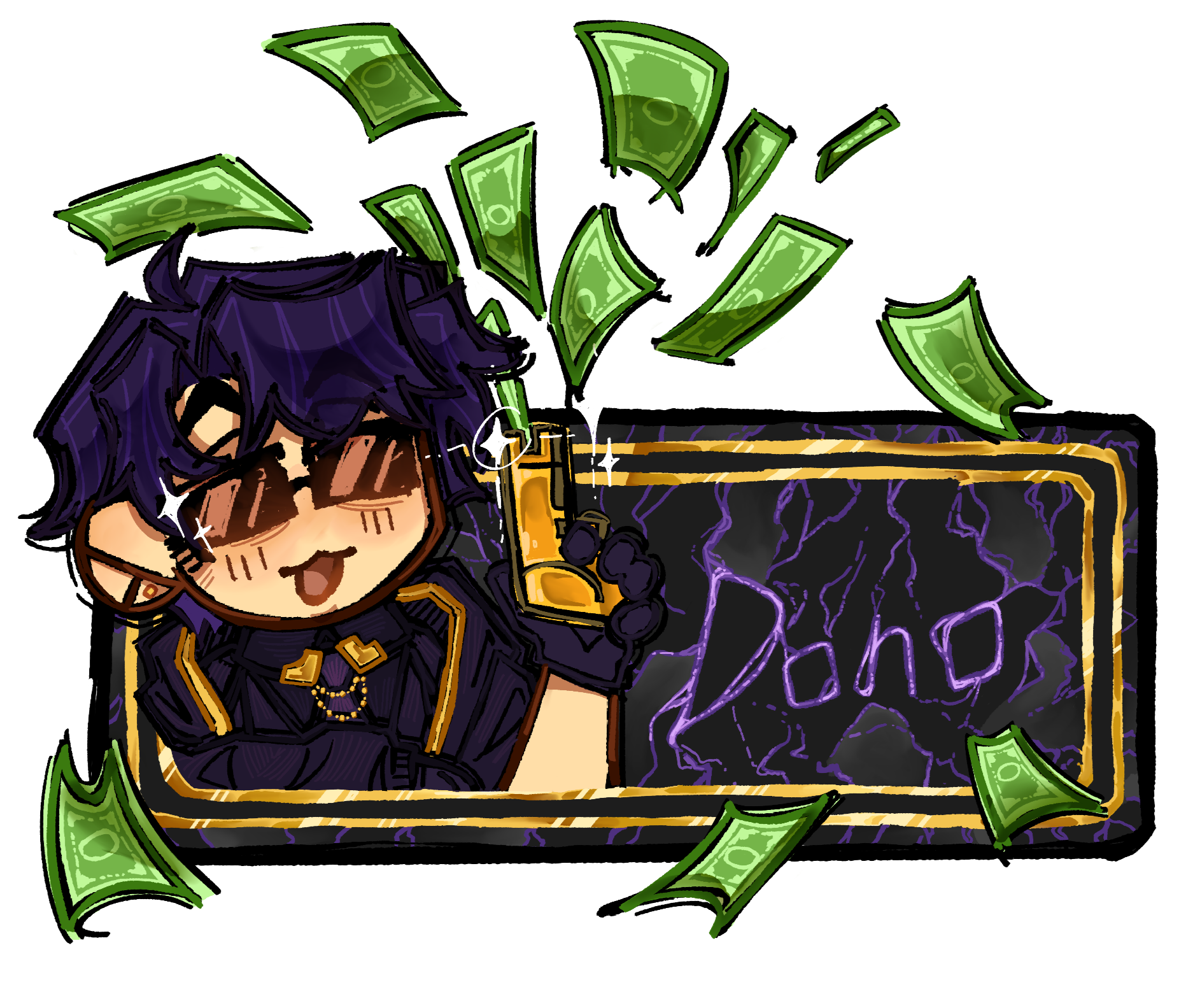 Great Panel Commission! Click to View Triko's Twitter